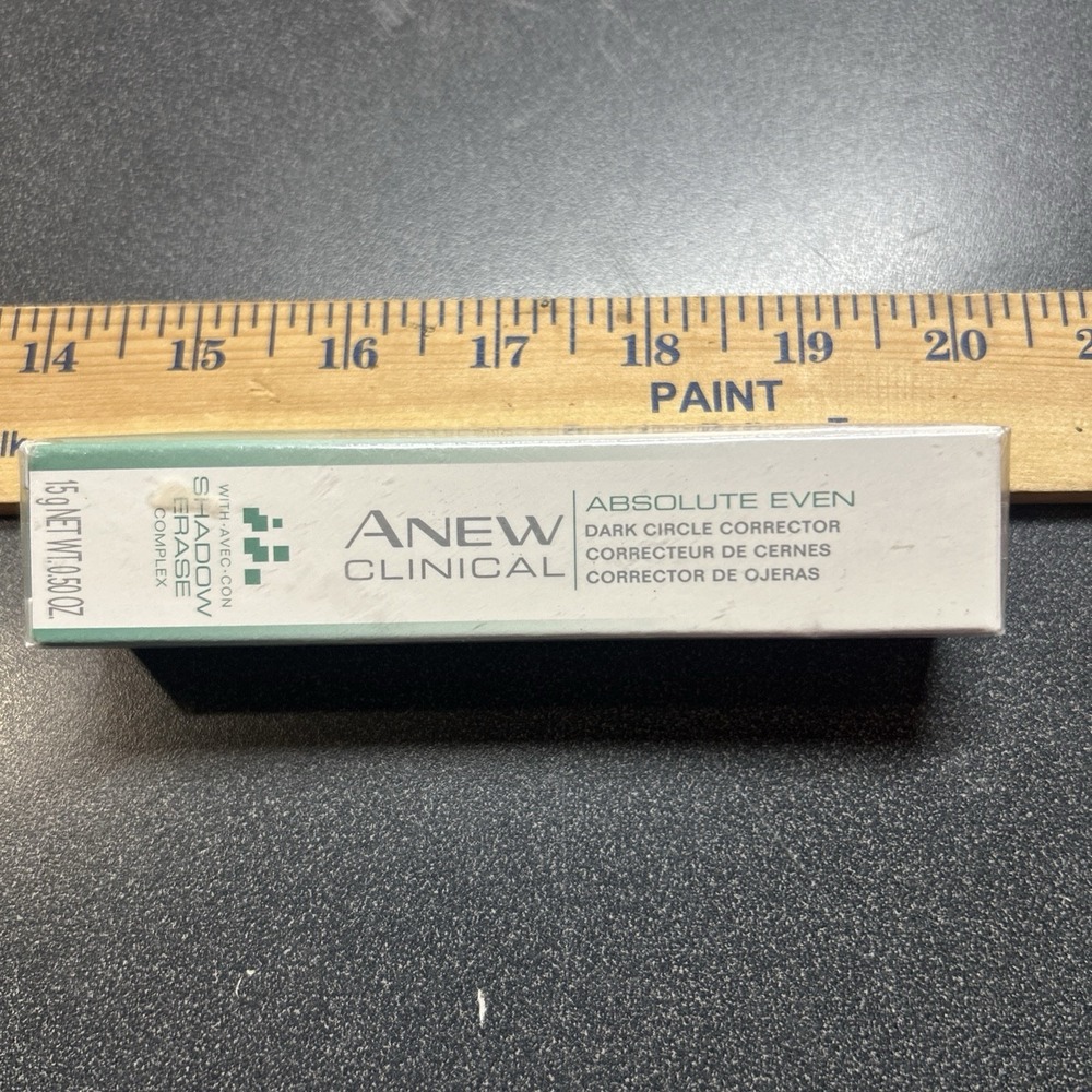 Avon Anew Clinical Absolute Even Dark Circle Corrector Shadow Erase Complex .5oz